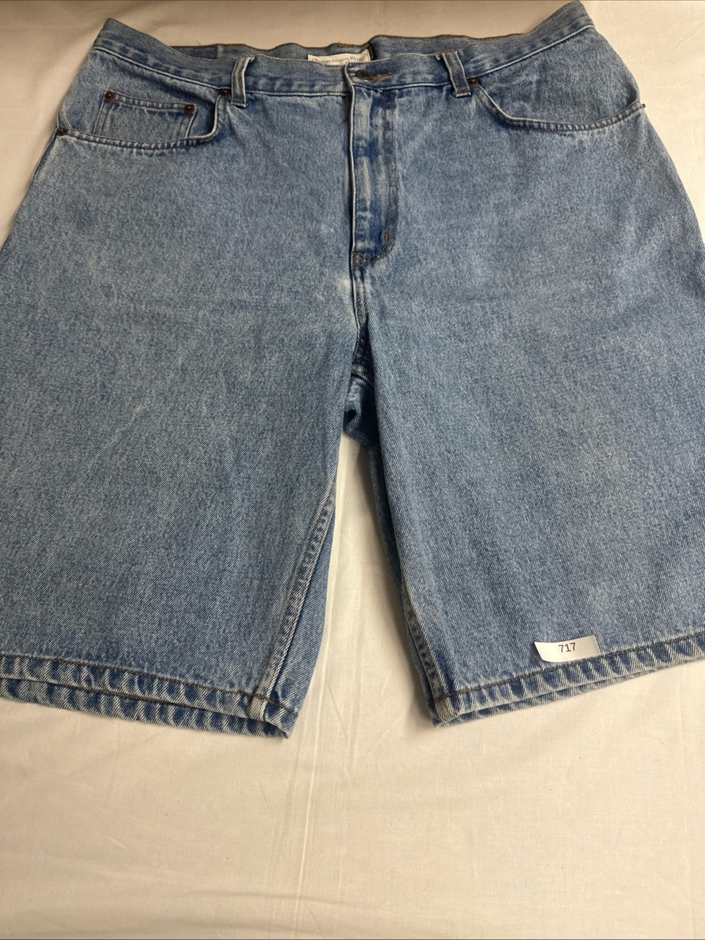 Men's Light Blue Denim Shorts
